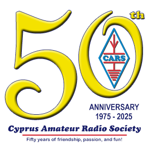 CARS 50 year celebratory logo